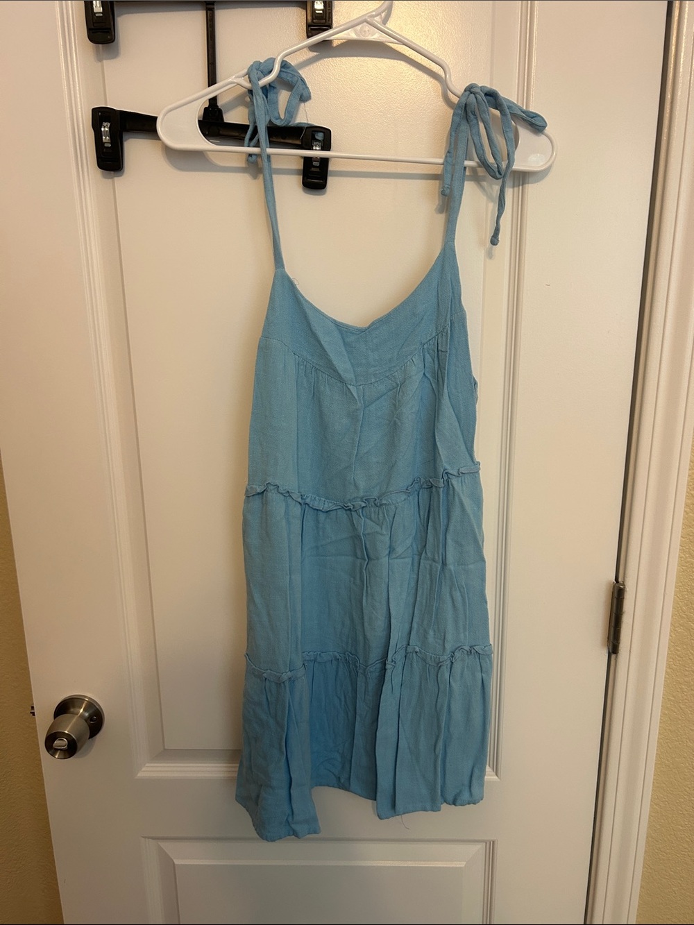 L.A. Hearts Baby Blue Casual Sundress